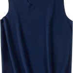 Thermal Tank Top Men Winter Warm Underwear Sleeveless Vest V Neck Undershirt Cold Weather Undershirt Base Layer Vest