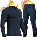 Long Johns Thermal Underwear Set for Men Thermal Base Layer Cold Weather Bottom Top