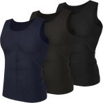 3 Pcs Thermals for Men Tank Top Winter Thermal Sleeveles Shirts Men Underwear Tops Warm Undershirt Base Layer Vest